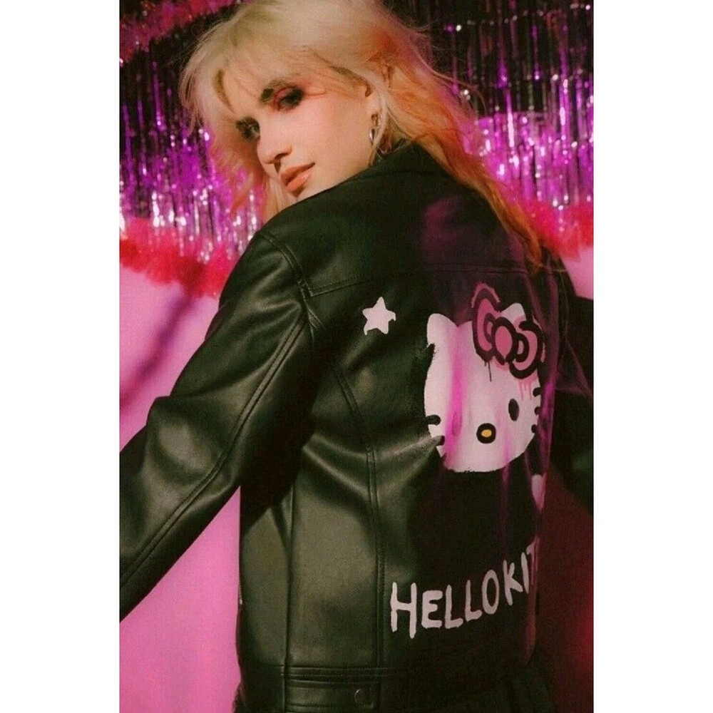 Forever 21 Sanrio Hello Kitty and Friends Moto Jacket